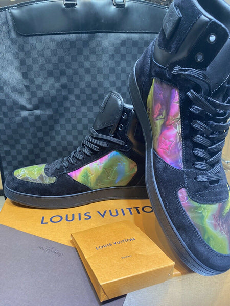 Louis Vuitton Rivoli Black Luxembourg Iridescent 2019 Sneakers - Sneakers,  Shoes