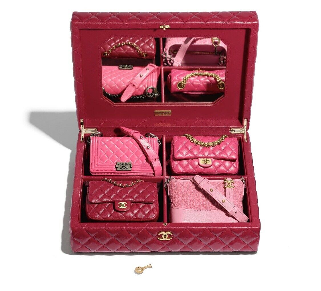 Set of four mini bags chanel Clearance