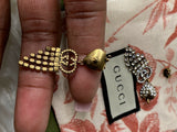 Gucci GG Chandelier Crystal earrings new