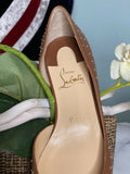 Authentic Christian Louboutin Iriza Studded  Ballerina Flats Size 37 (7)