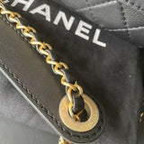 AUTHENTIC Chanel CC Flap Bag with Coin Purse Quilted Calfskin