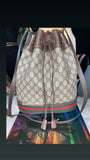 GUCCI GG Supreme Coated Canvas Ophidia Bucket Bag-Large Size by @afluxresale