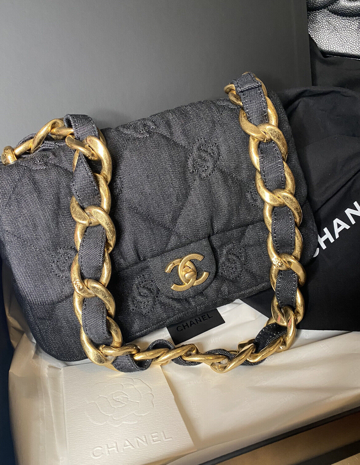 Chanel Small Chunky Chain Flap bag