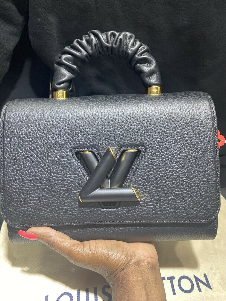 Louis Vuitton Twist MM Bag With Scrunchie Handle And Red Cowhide - Praise  To Heaven