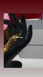 Balenciaga Time Antique Gold Plated Bracelet @afluxeresale New Full Set