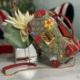 Authentic GUCCI Padlock GG Flora case and Bag Limited edition