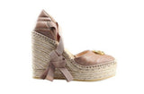 Gucci Pilar GG Marmont Logo Espadrille wedge shoes/Sandals Sz 11