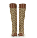 Gucci GG monogram Mottif Crystals knee Boots-EXCLUSIVE ORDER-BLING BLING GG BOOT