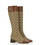 Gucci GG monogram Mottif Crystals knee Boots-EXCLUSIVE ORDER-BLING BLING GG BOOT
