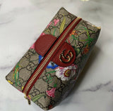 Small Gucci GG Flora Cosmetics Clutch Bag