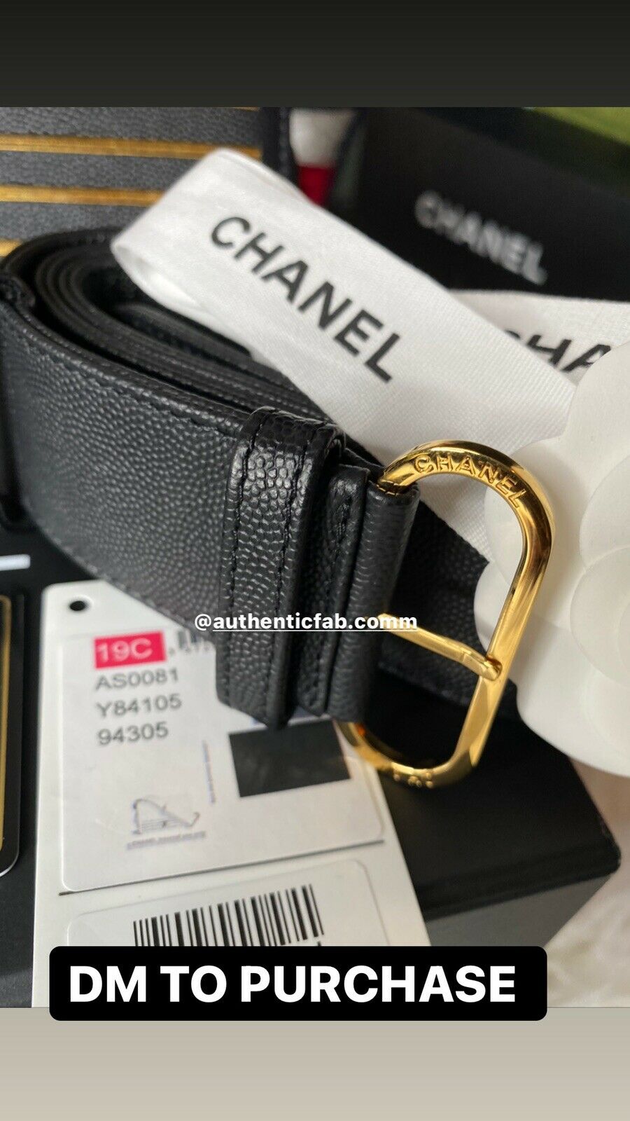 Chanel Captain Gold Waist Bag Embroidered Caviar Medium Belt Bag NEW WITH TAG