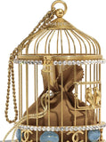 Authentic CHANEL Bird Cage Runway Evening Bag