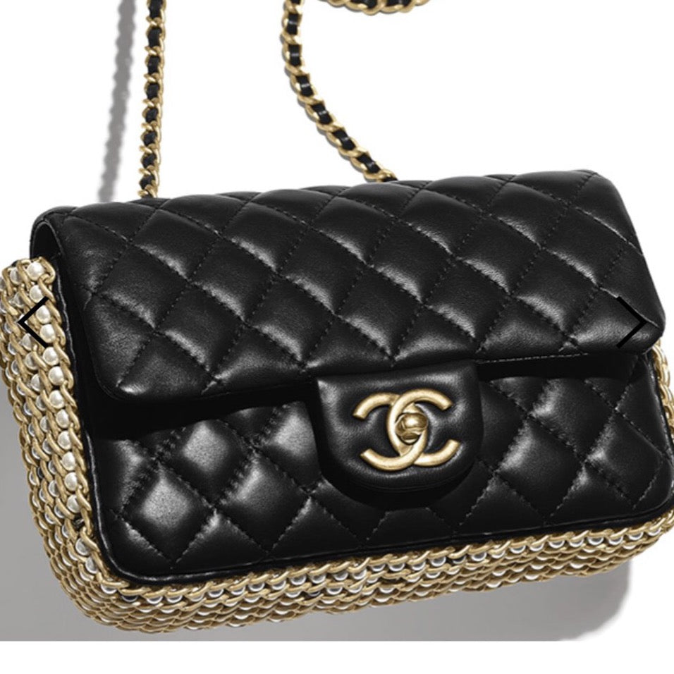 Authentic CHANEL Classic Mini Flap Pearl Bag – AuthenticFab