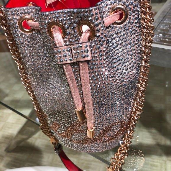 Pre-Loved Christian Louboutin Marie Jane Bucket Bag - Holographic - RARE